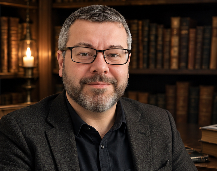Portrait of author D. P. Thorn